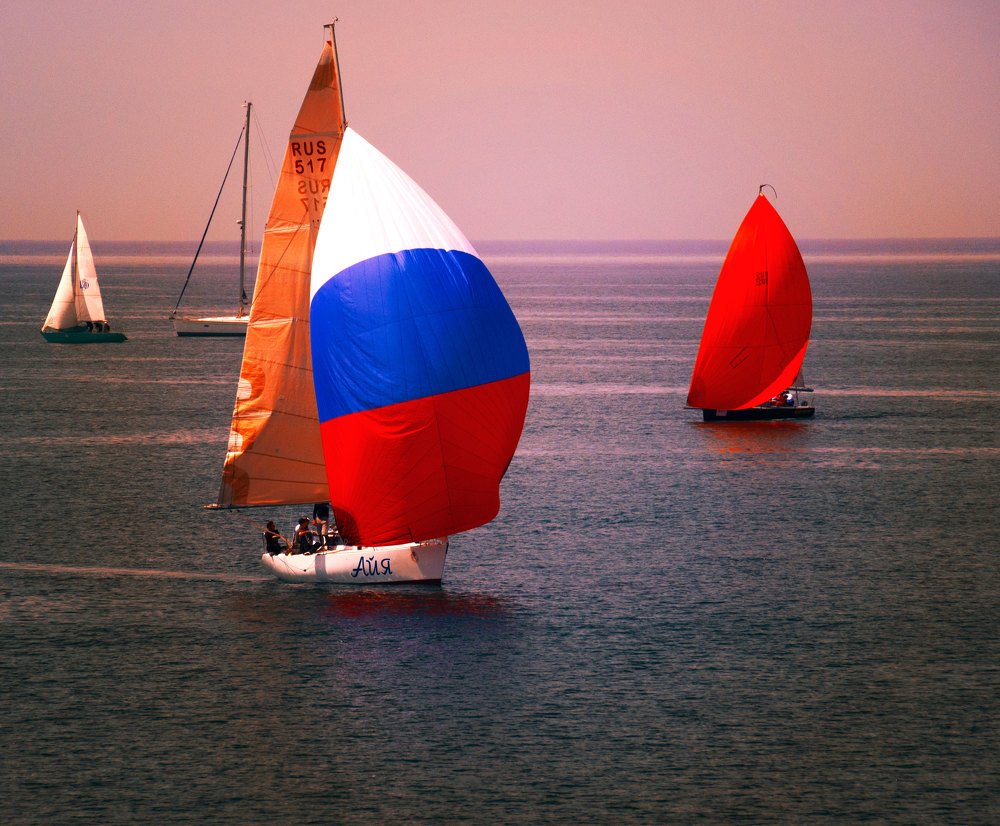 На всех парусах