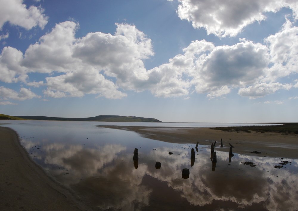 Вид на гору Опук.