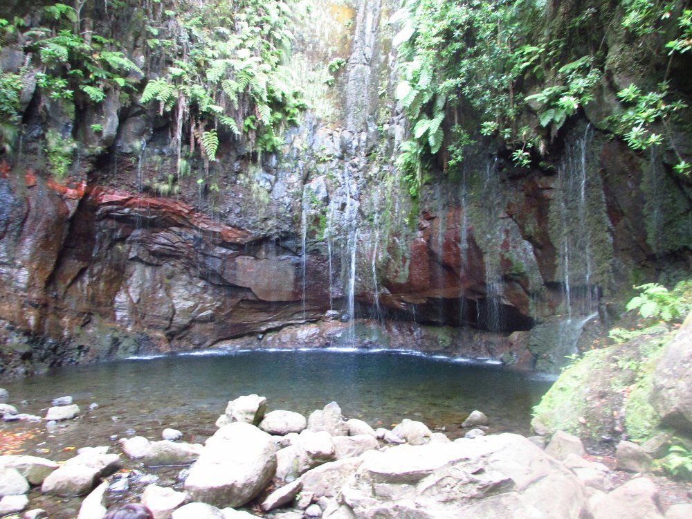 Водопад "Двадцать пять фонтанов" Мадейра