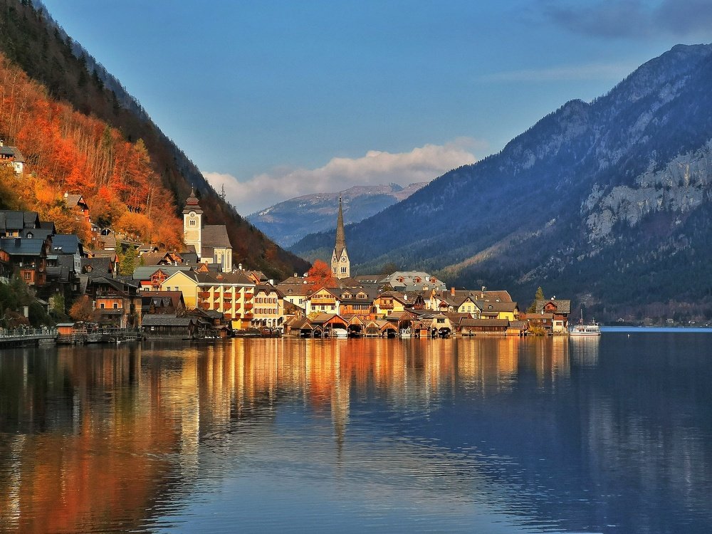 Красивая деревушка