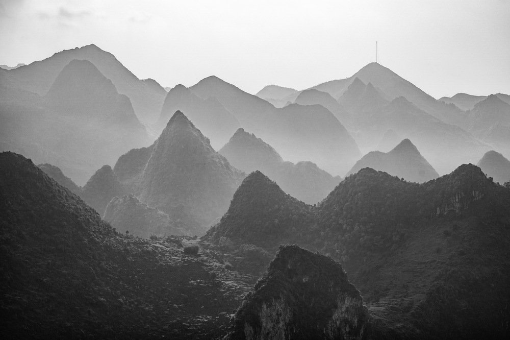 Mountains of northern Vietnam