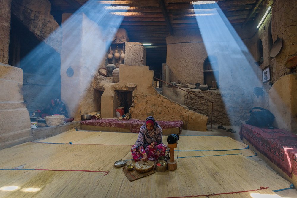 Light from the ceiling