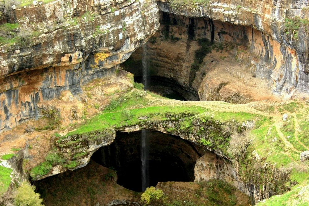 Ливан. Водопад