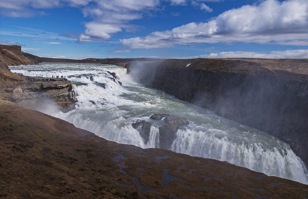 Gullfoss, Iceland.