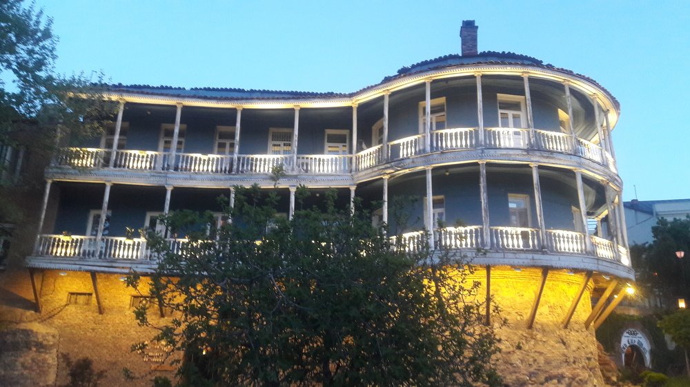 Ночной Тбилисси