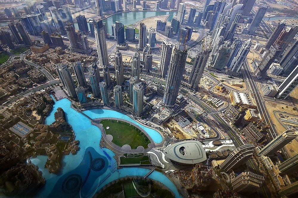 dubai from Burj Khalifa 1