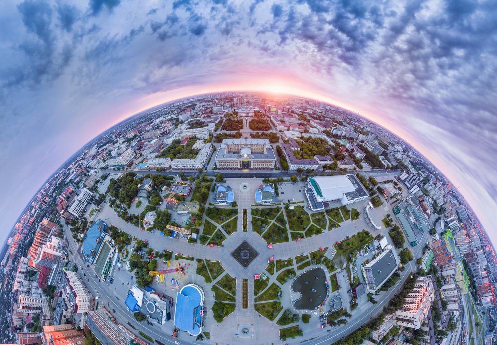 Цветной Бульвар на рассвете