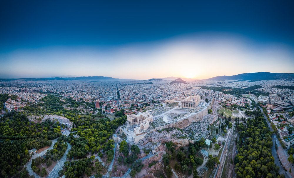 Акрополь на рассвете