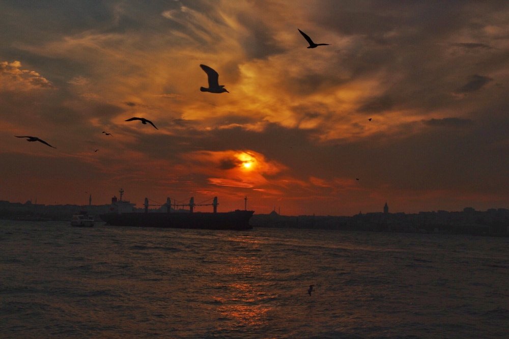 Sunset in Istanbul