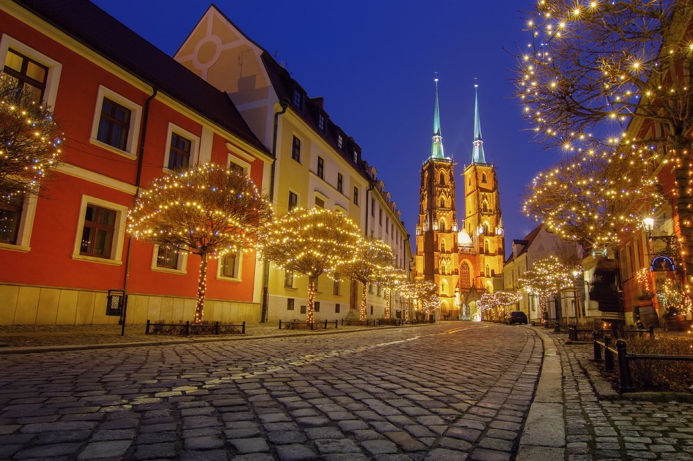 Вечерний Вроцлав