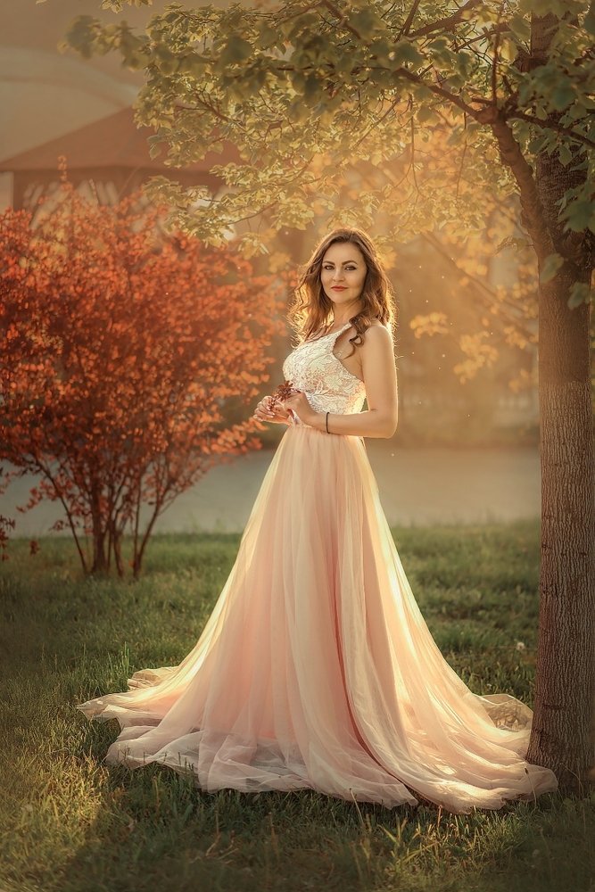 Нежность и лёгкость невесты