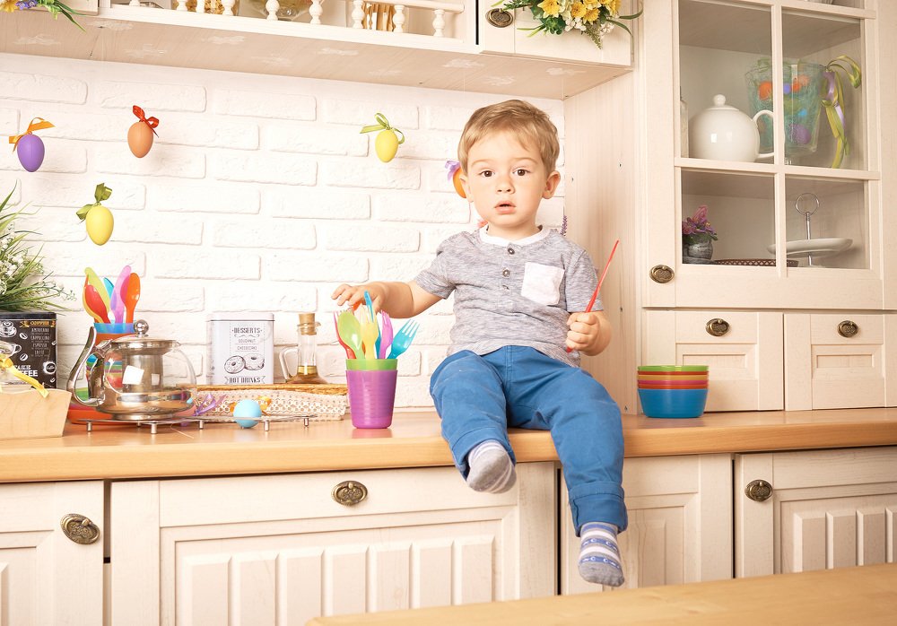 Пока мама отвлеклась