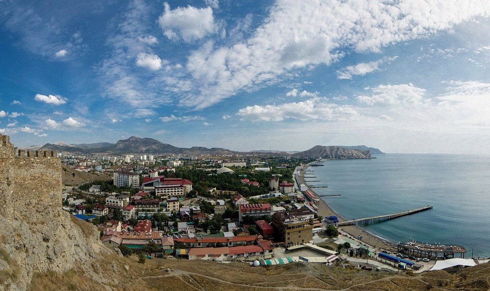 Панорама Судака