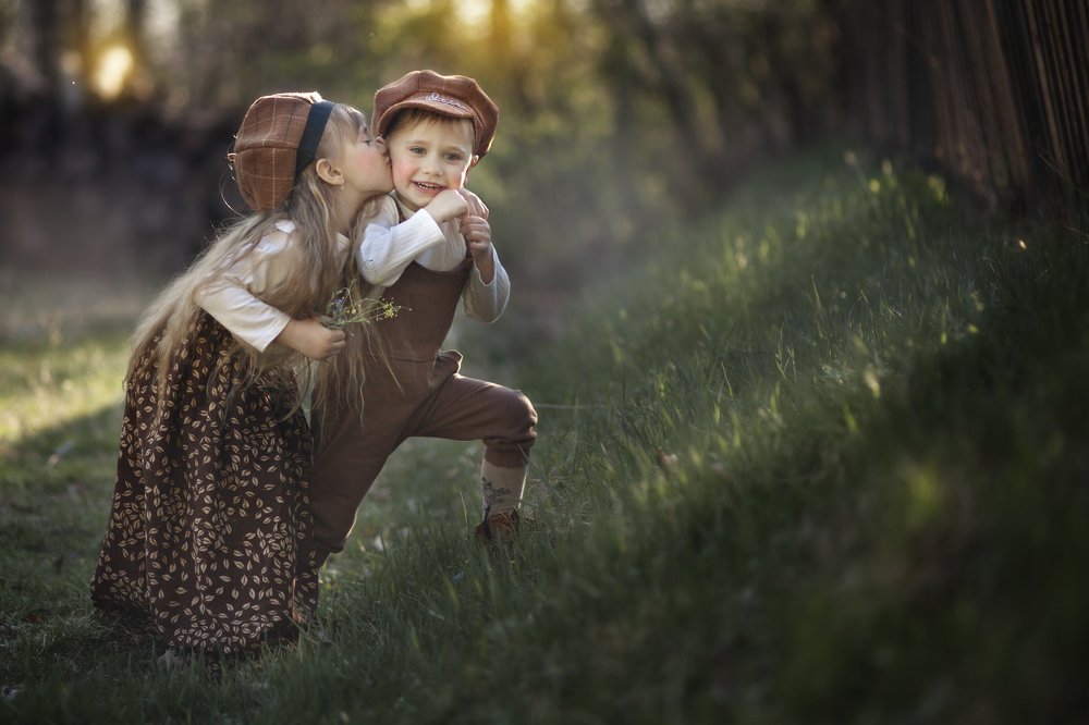 Деревенские дети