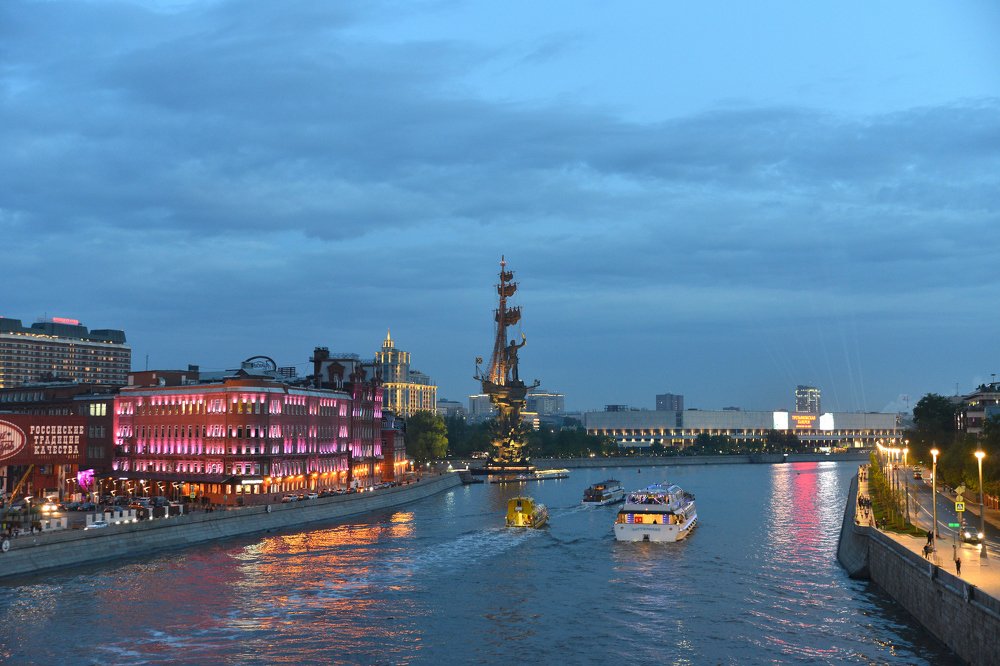 Прогулка по Москве-реке