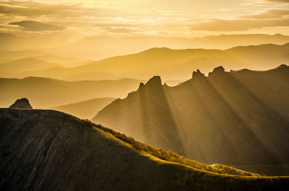 Тишина золотистых небес