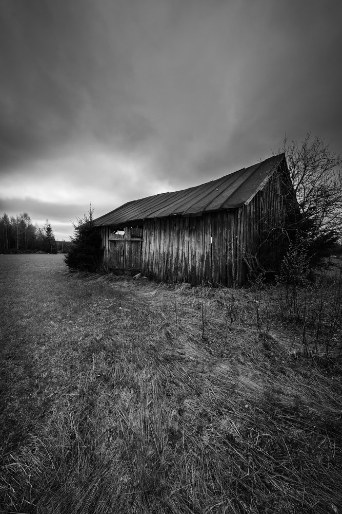 Abandoned farm in Finland