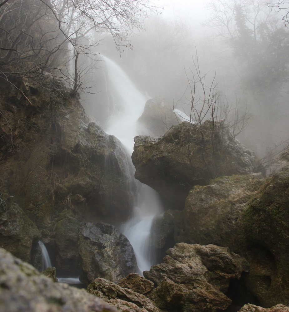 Водопад Су-Учхан в Крыму