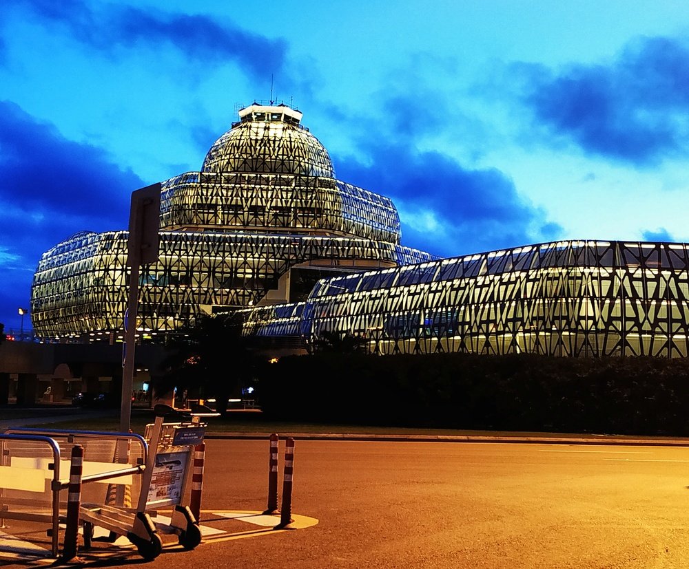 Лайнер на бетоне