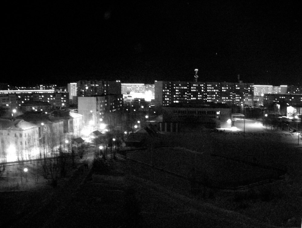 Город спит...