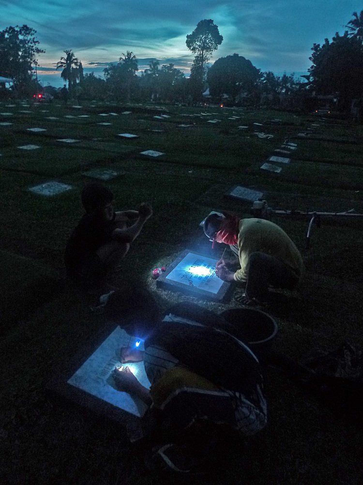 The night before All Souls Day
