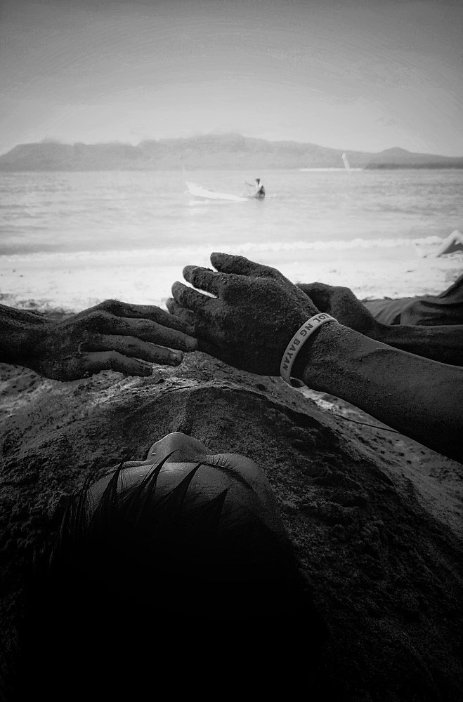 Black and White Beach
