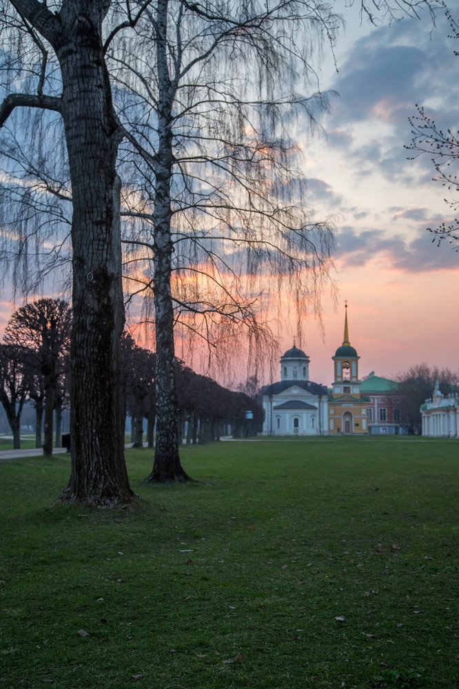 Весна в Кусково