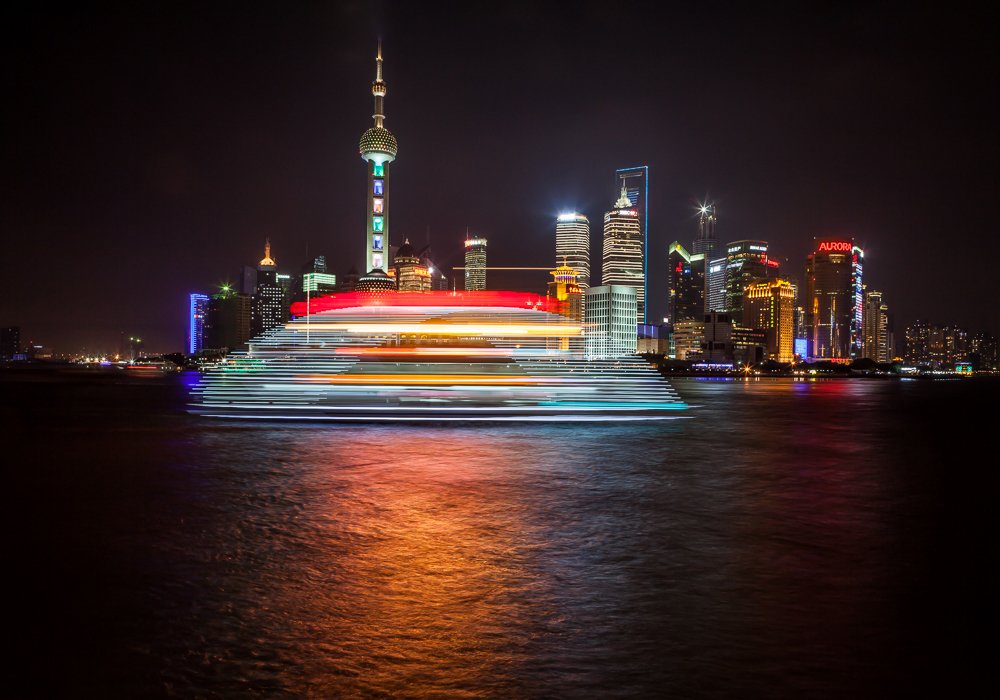 Огни ночного Шанхая