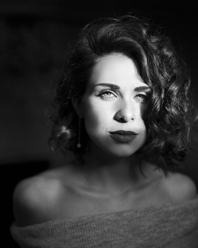 Black and white Olga