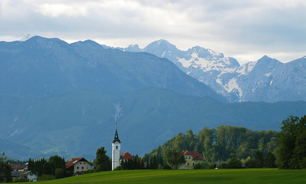 Landscape in Slovenia