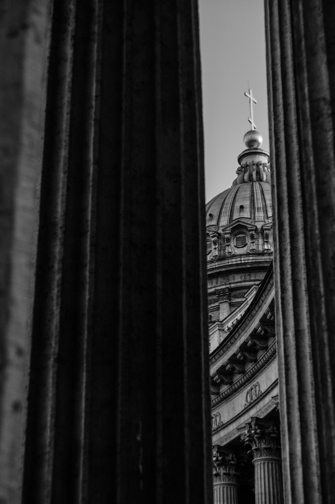 Купол и колонны