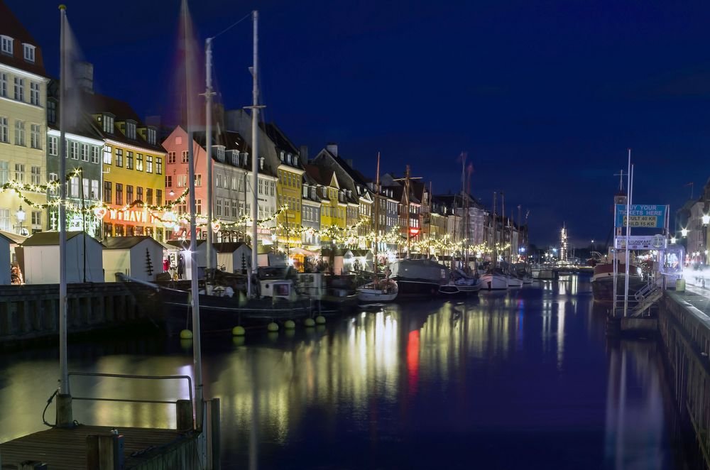 The night in Copenhagen