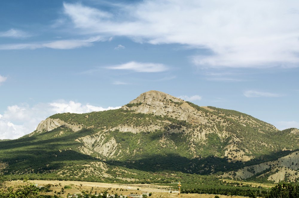 Вид на гору Ай-Георгий. г.Судак