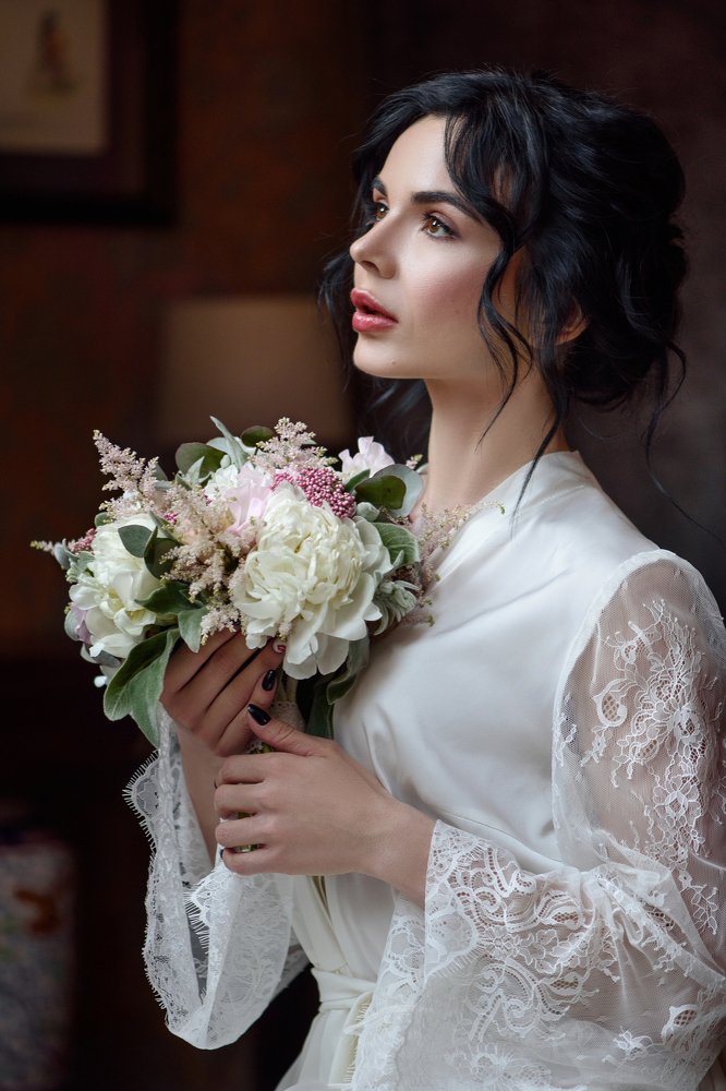 Будуарное утро невесты