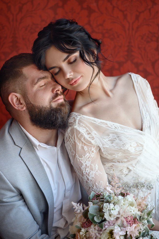 Будуарное утро невесты. Нежность