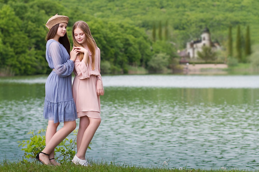 Голубое озеро