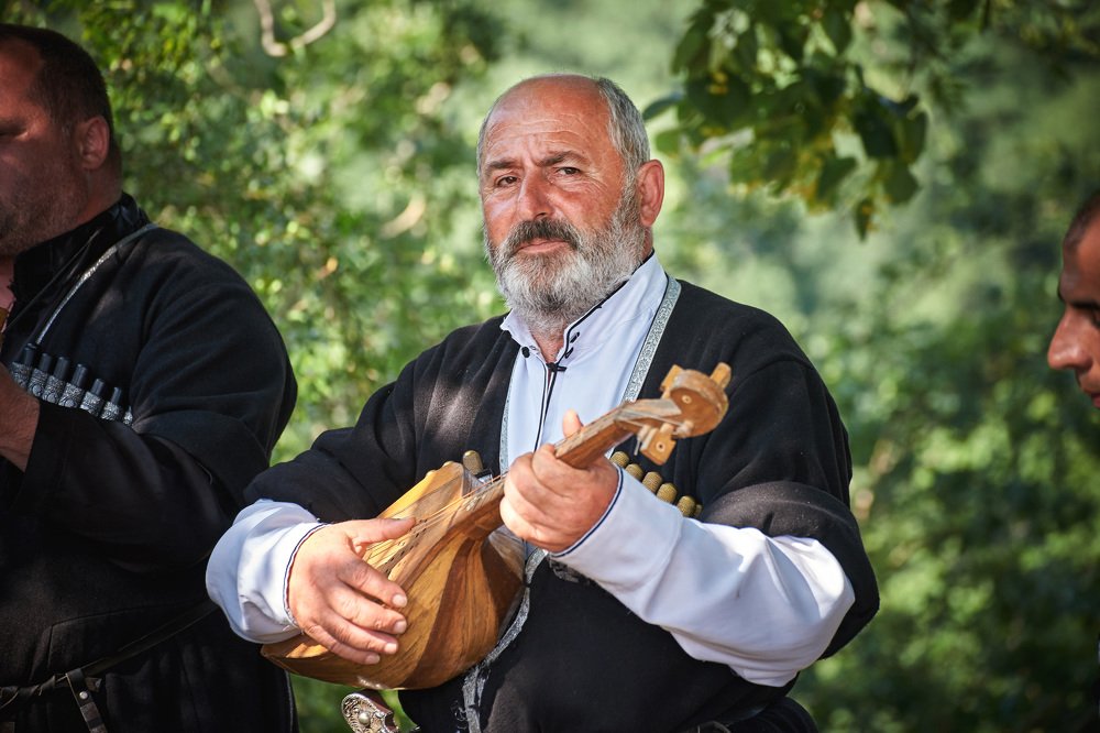 Грузинский музыкант