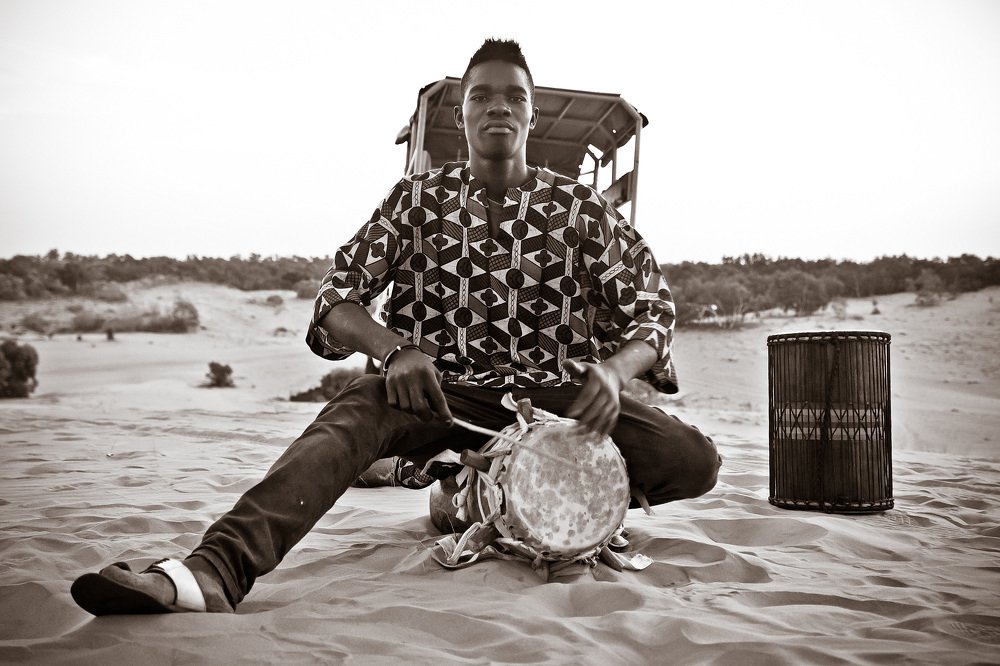 Сенегальский барабанщик