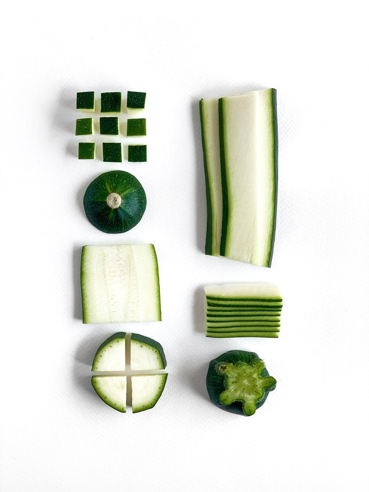 Graphic zucchini