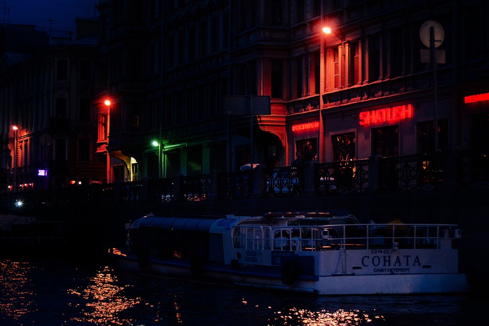 Ночной Петербург