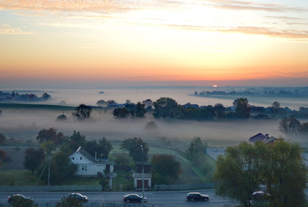 Проснулось солнышко.