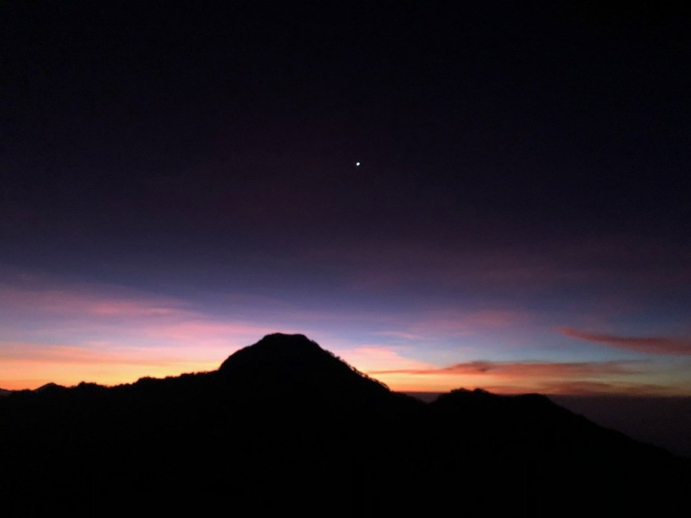 Sunrise in Indonesia