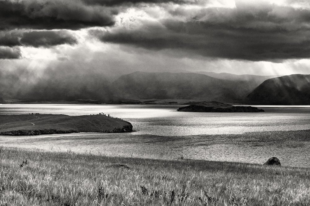 Хмурый день.