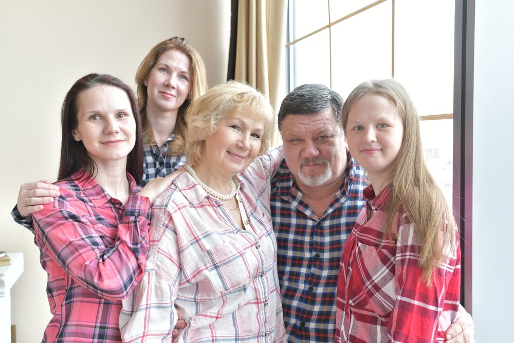 мы с дочками