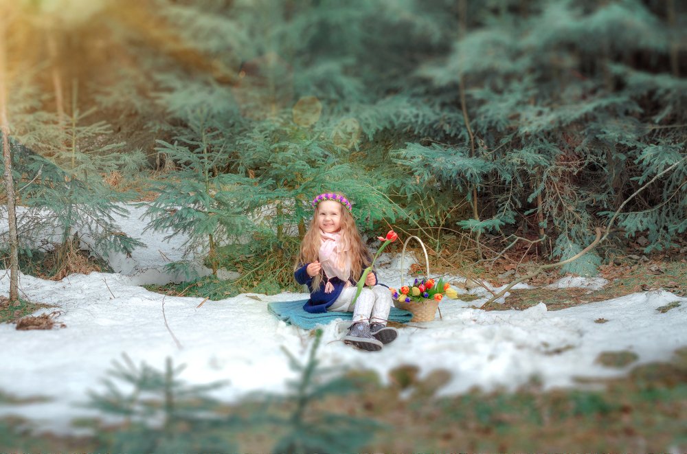 Фотопроект Девочка-весна