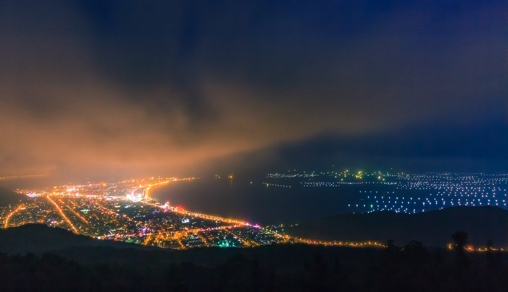 Quy Nhon city at night