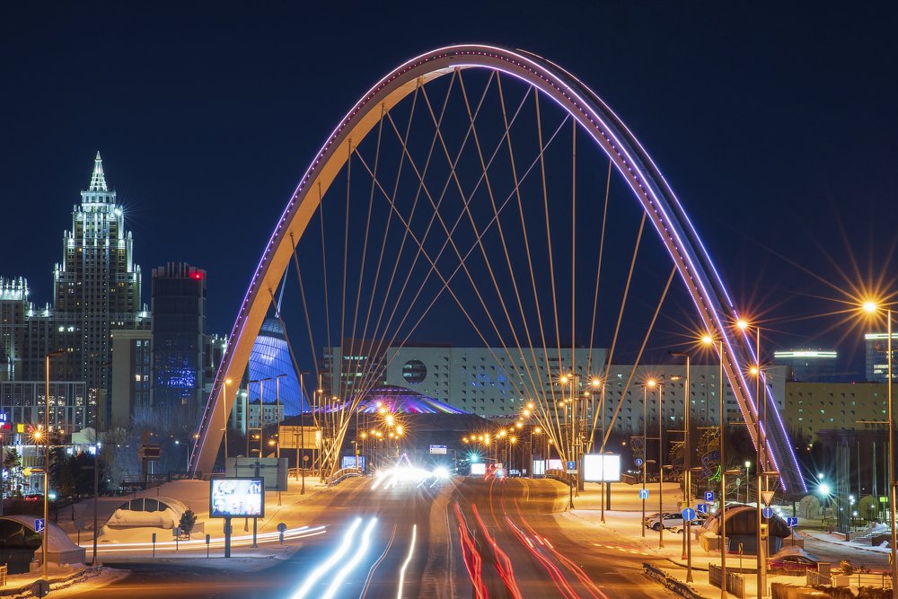 Night Nur-Sultan