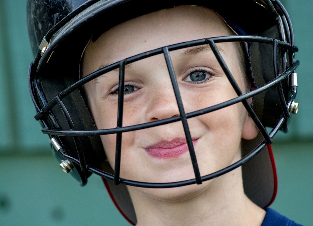 Юный бейсболист