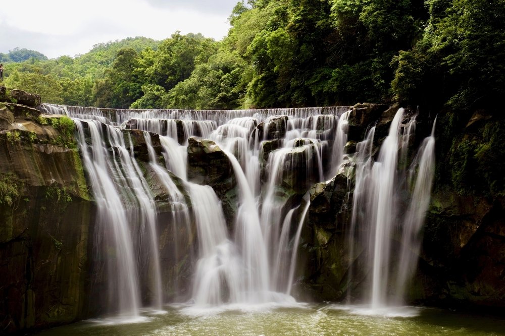 Great waterfall of Taipei