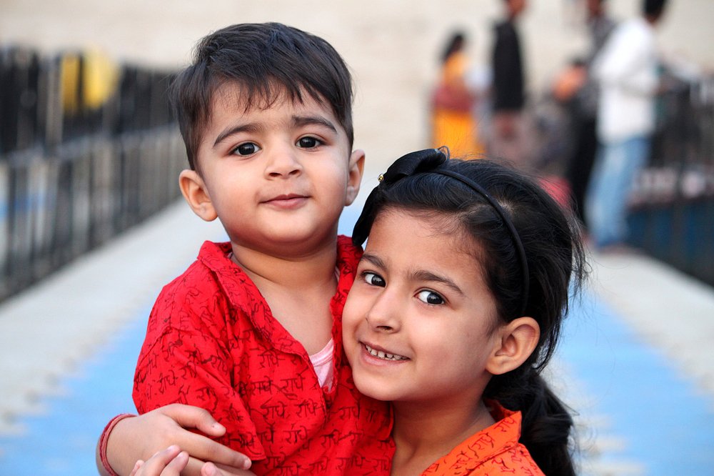 Enjoying Varanasi ghat